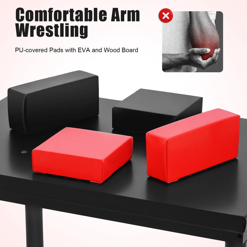 Professional Arm Wrestling Table 2204lbs Capacity Standard Arm Wrestling Battle Table for Gym Home Competition Training