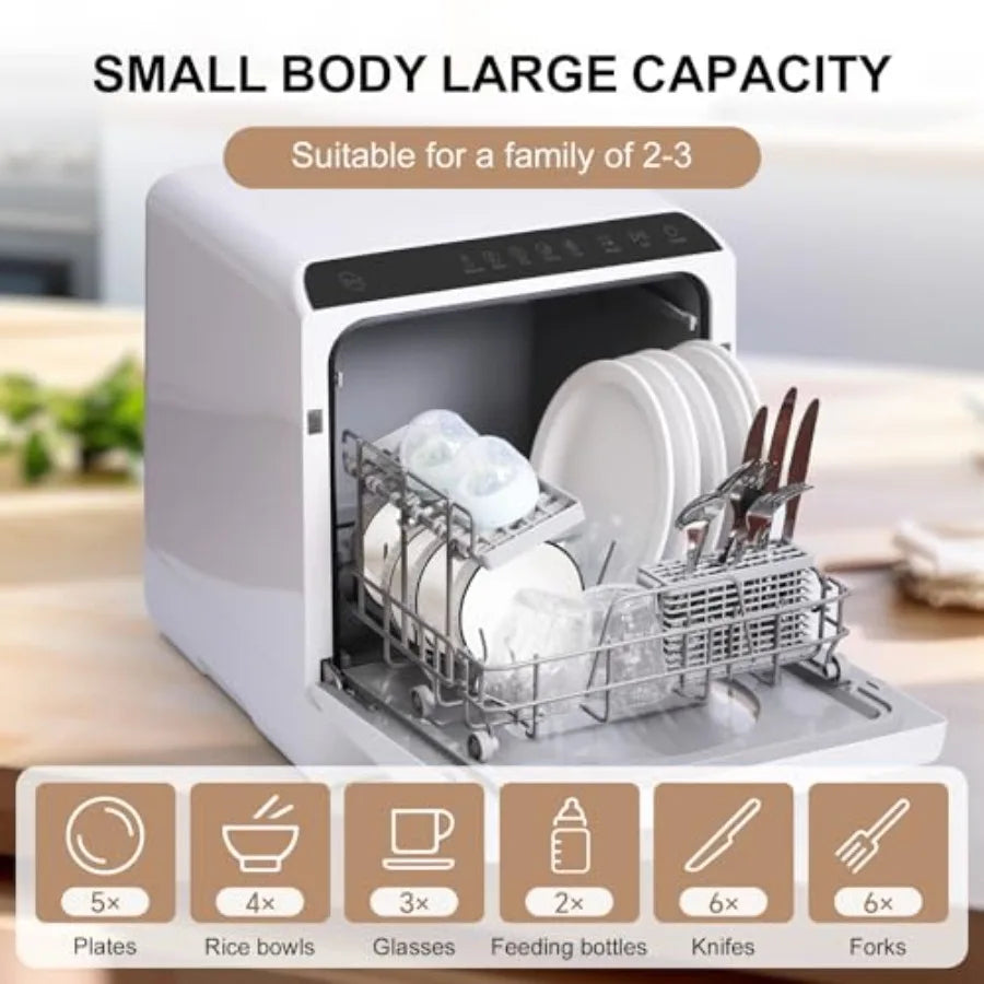 countertop dishwasher no hookup dishwasher with 5 liter water tank countertop dishwasher with dryer separate baby care Portable