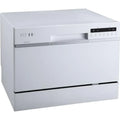 DWP63 21-5/8 Inch Wide 6 Place Setting Countertop Dishwasher - White