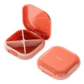 4 Grid Pill Case Portable Medicine Box Moisture-proof Small Pill Organizer Multi-Function Pill Dispenser for Outdoor Travel