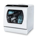 Countertop Dishwasher 5 Washing Programs Portable Dishwasher With 5-Liter Built-in Water Tank For Glass Door