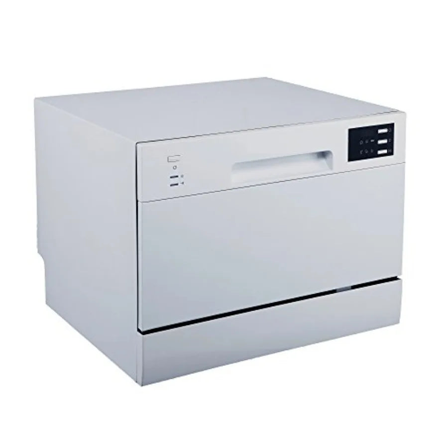 Countertop Dishwasher with Delay Start LED Silver Silver