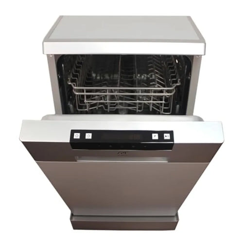 18 Portable Dishwasher with ENERGY STAR Stainless Steel Silver Finish Compact Design for Small Kitchens Energy Efficient Built-