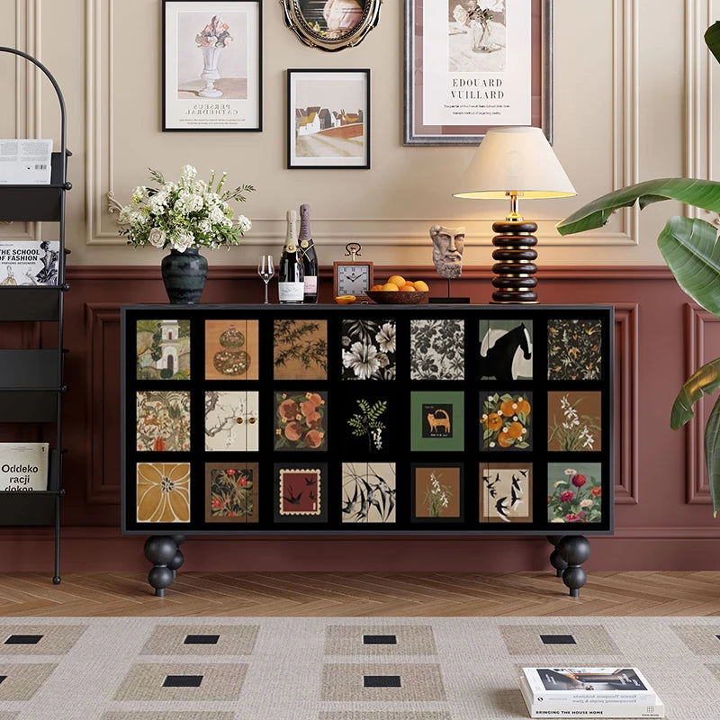 Tiny Cute Storage Living Room Cabinets Creative Nordic Style Trendy Display Cabinet Creative Aesthetic Kastet Home Furniture