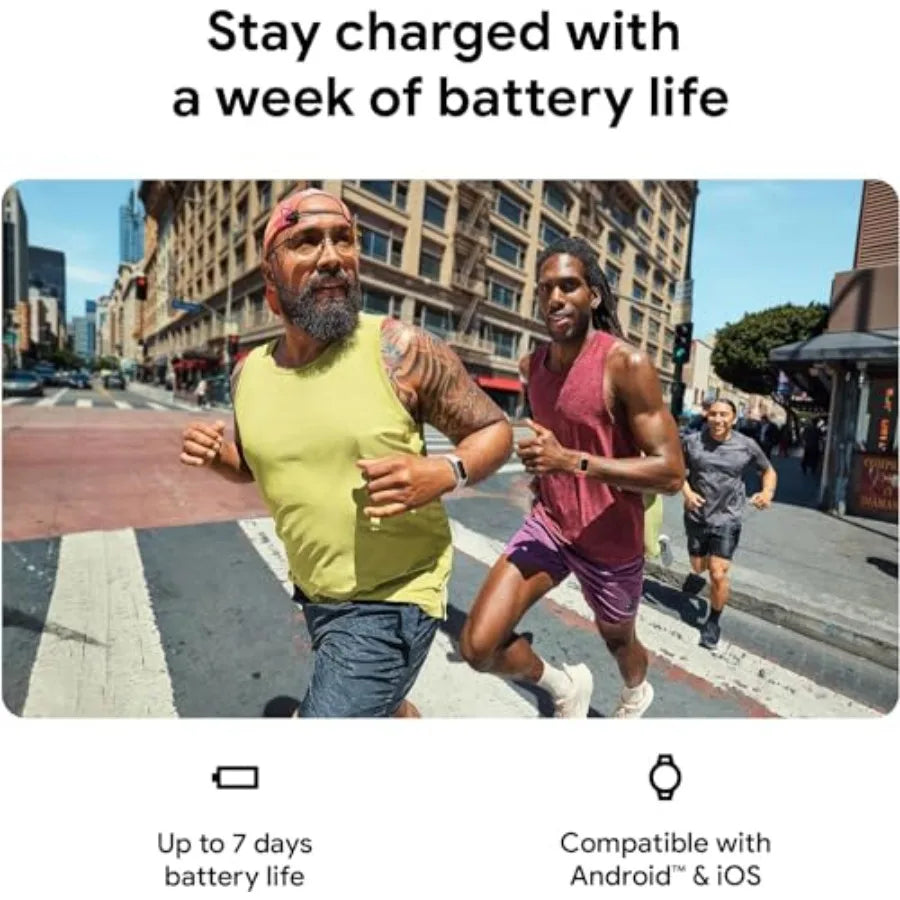 Charge 6 Activity Tracker Heart Rate Monitoring 7-Day Battery Integrated Google Apps Maps Wallet In-Depth Health Insights Activ