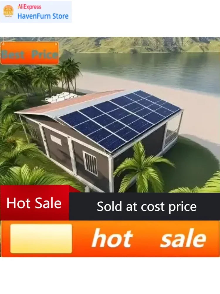 Activity priceLimited-time discount pricePortable Prefab Tiny Home for Sale, 20ft Modular Home - with 2-3 Bedrooms, 1 Kitchen &