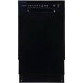 18 Inch Wide 8 Place Setting Built-In Dishwasher in Stainless Steel with Sleek Design and Energy Efficient Performance