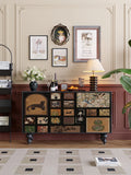Tiny Cute Storage Living Room Cabinets Creative Nordic Style Trendy Display Cabinet Creative Aesthetic Kastet Home Furniture