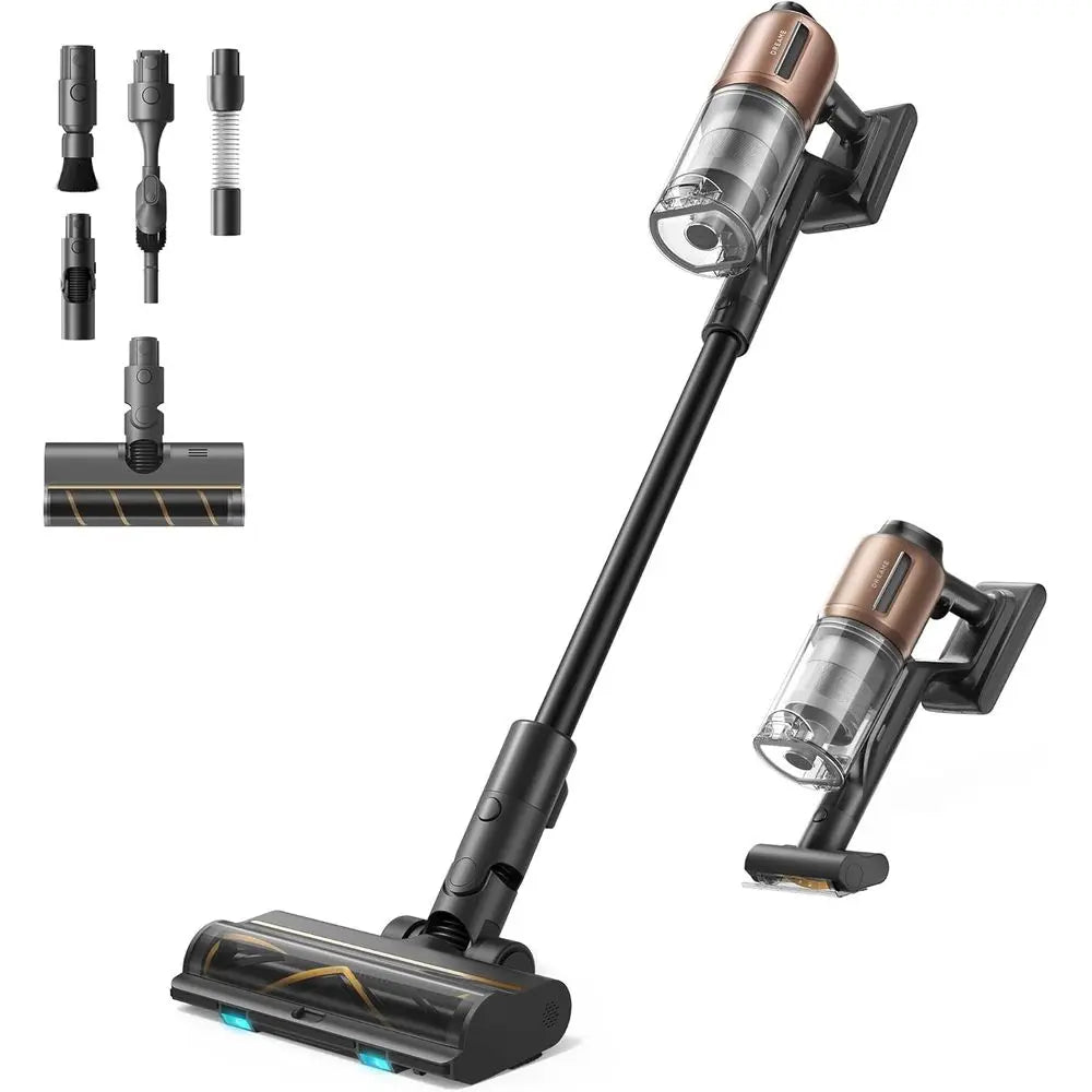 Z20 Cordless Vacuum Cleaner, Smart Vacuum Cleaner with 250AW Powerful Suction, Up to 90 Minutes Runtime, Versatile for All Surfa