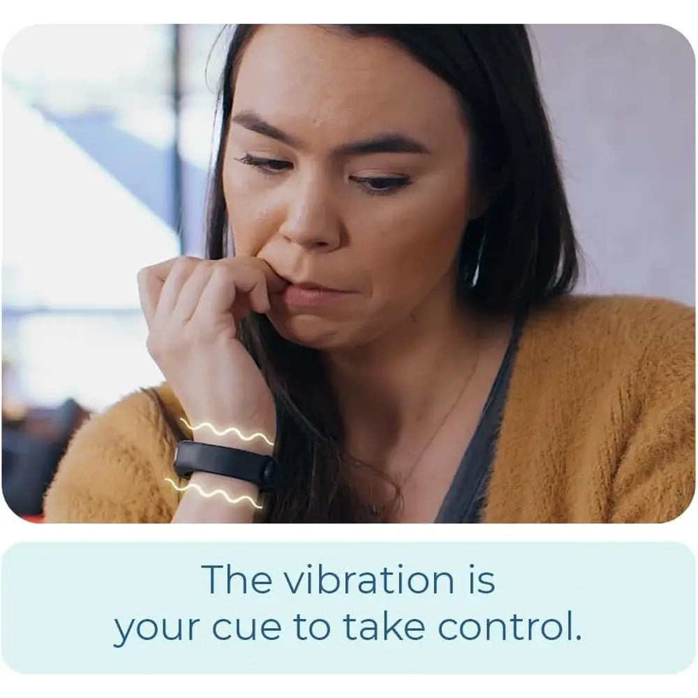 HabitAware Keen2 Bracelet – Awarenor Hair Pulling, Skin Picking & Nail Biting | Smart Habit Trainer or Trichotillomania & Dermat