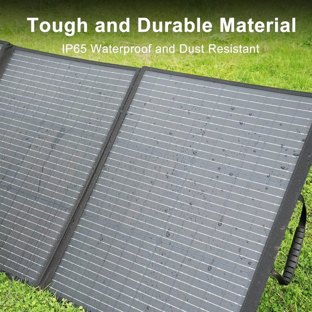 Keenergy 400W Foldable Solar Panel 23.4% Efficient IP65 Waterproof for RV Camping Home  Compact Portable Design With Kickstand