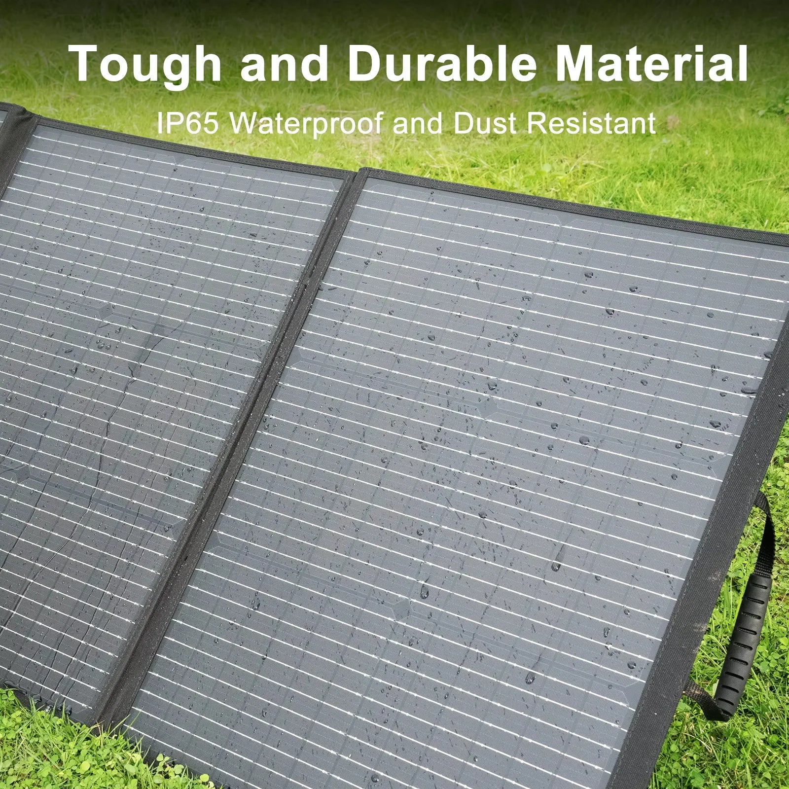 Keenergy 400W Foldable Solar Panel 23.4% Efficient IP65 Waterproof for RV Camping Home  Compact Portable Design With Kickstand