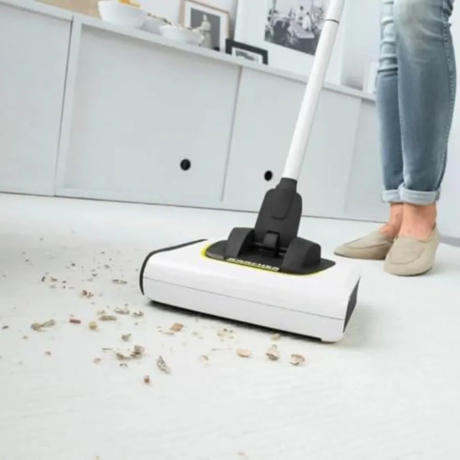 Kärcher KB 5 Electric Floor Sweeper Broom for Carpets Hardwood Floors and Tiles Lightweight and Cordless Ideal for Fur Hair Dir