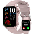 Men's Women's Smart Watch 1.96-inch HD Touchscreen Fitness Tracker with 100+ Sports Modes Blood Pressure Heart Rate Blood Oxyge