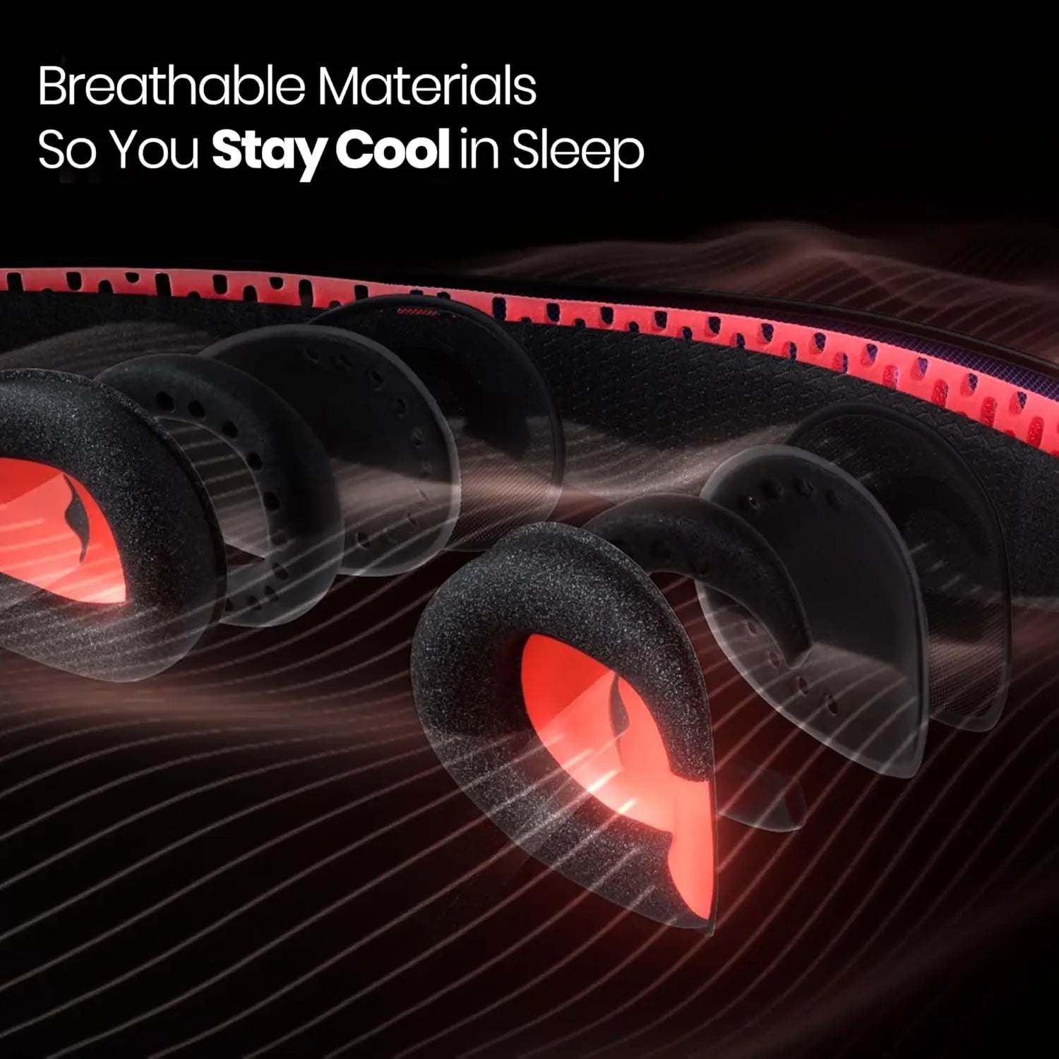 Light-Blocking Sleep Mask for Side Sleepers, Breathable & Comfortable, Ideal for Travel/Nap/Shift Work