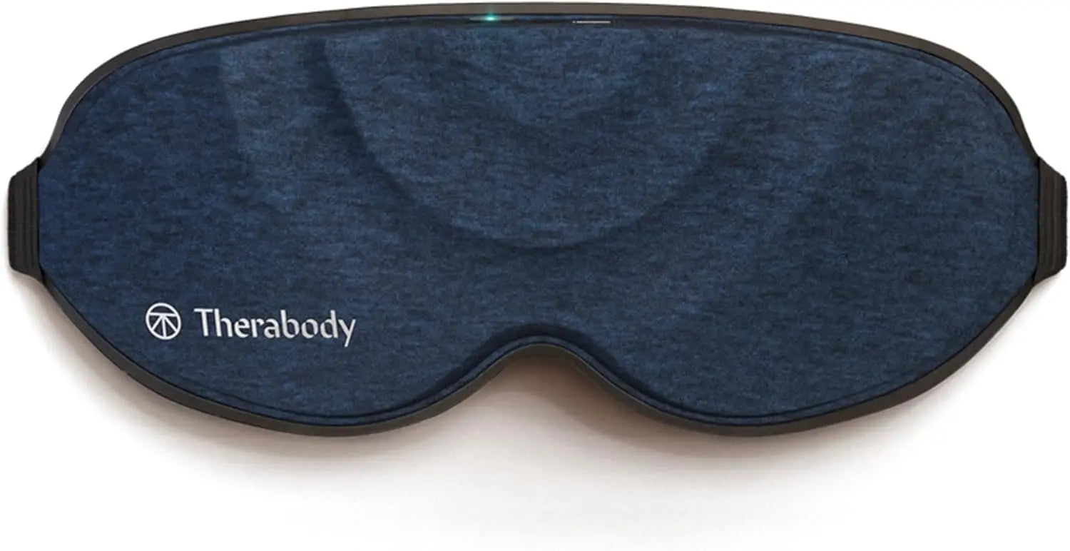 Ultra-Comfortable Blackout Sleep Eye Mask with Gentle Vibration Massager for Stress Relief and Better Sleep