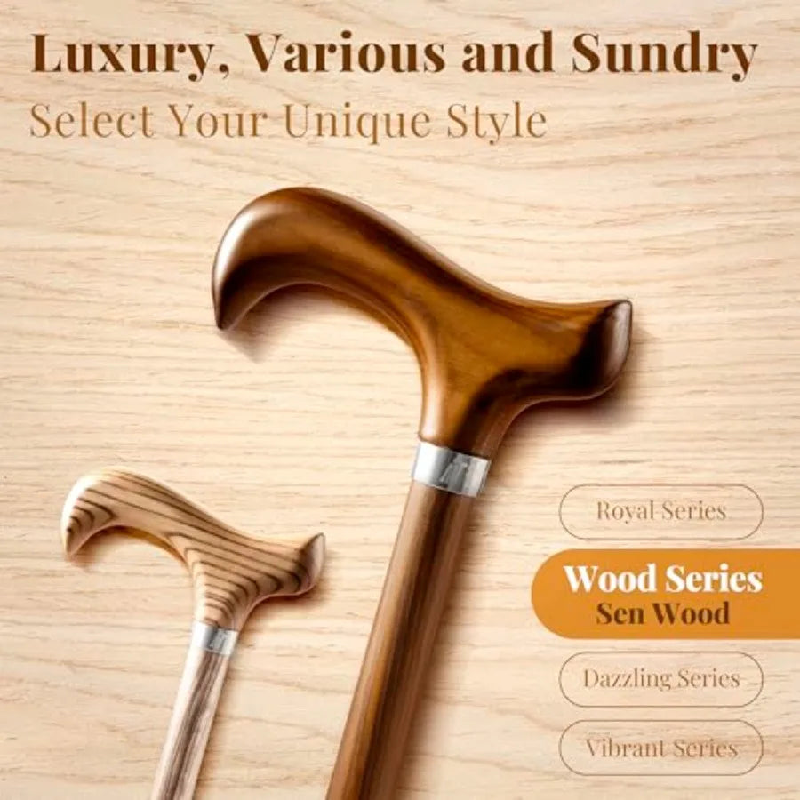 Lightweight Foldable Walking Canes for Women and Men Adjustable Collapsible Walking Stick for Seniors Balancing Mobility Aids w